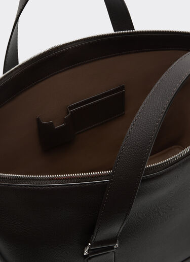 Garnet leather duffle bag Ferrari Garnet leather duffle bag Marrone Scuro 50581f