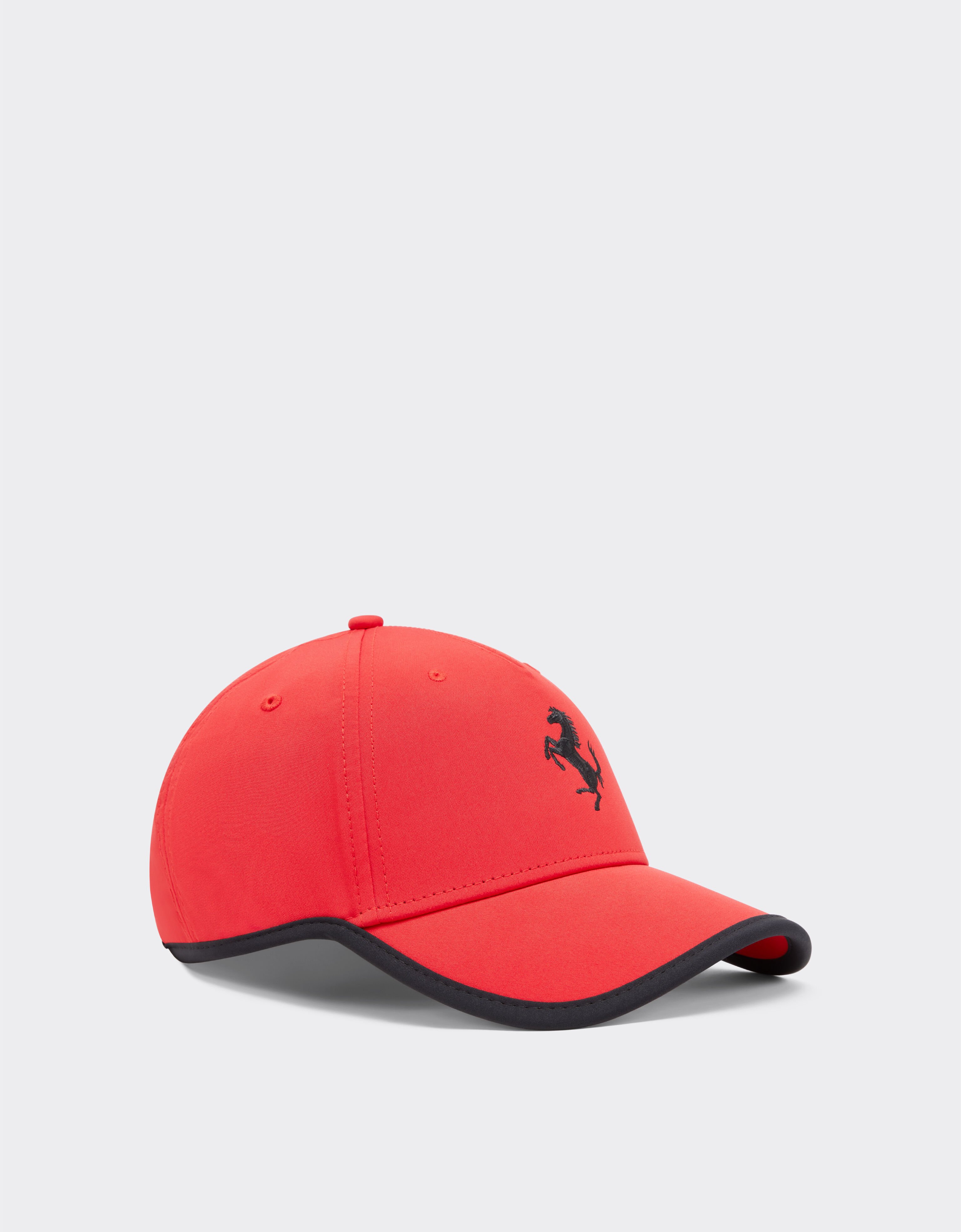 Ferrari Junior baseball hat with Prancing Horse detail Rosso Corsa 20274fK