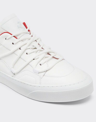 Ferrari Chaussures Ferrari en cuir Blanc optique 21288f
