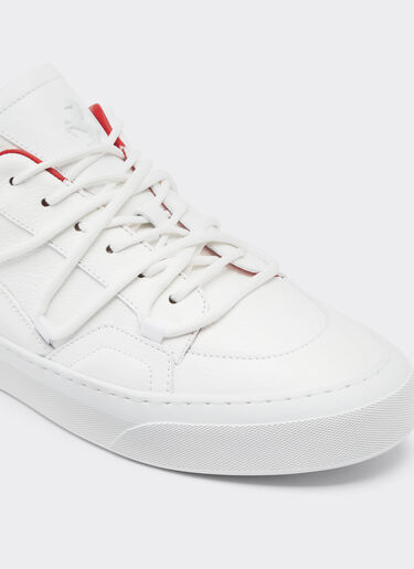 Ferrari Zapatilla deportiva de piel Blanco óptico 21288f