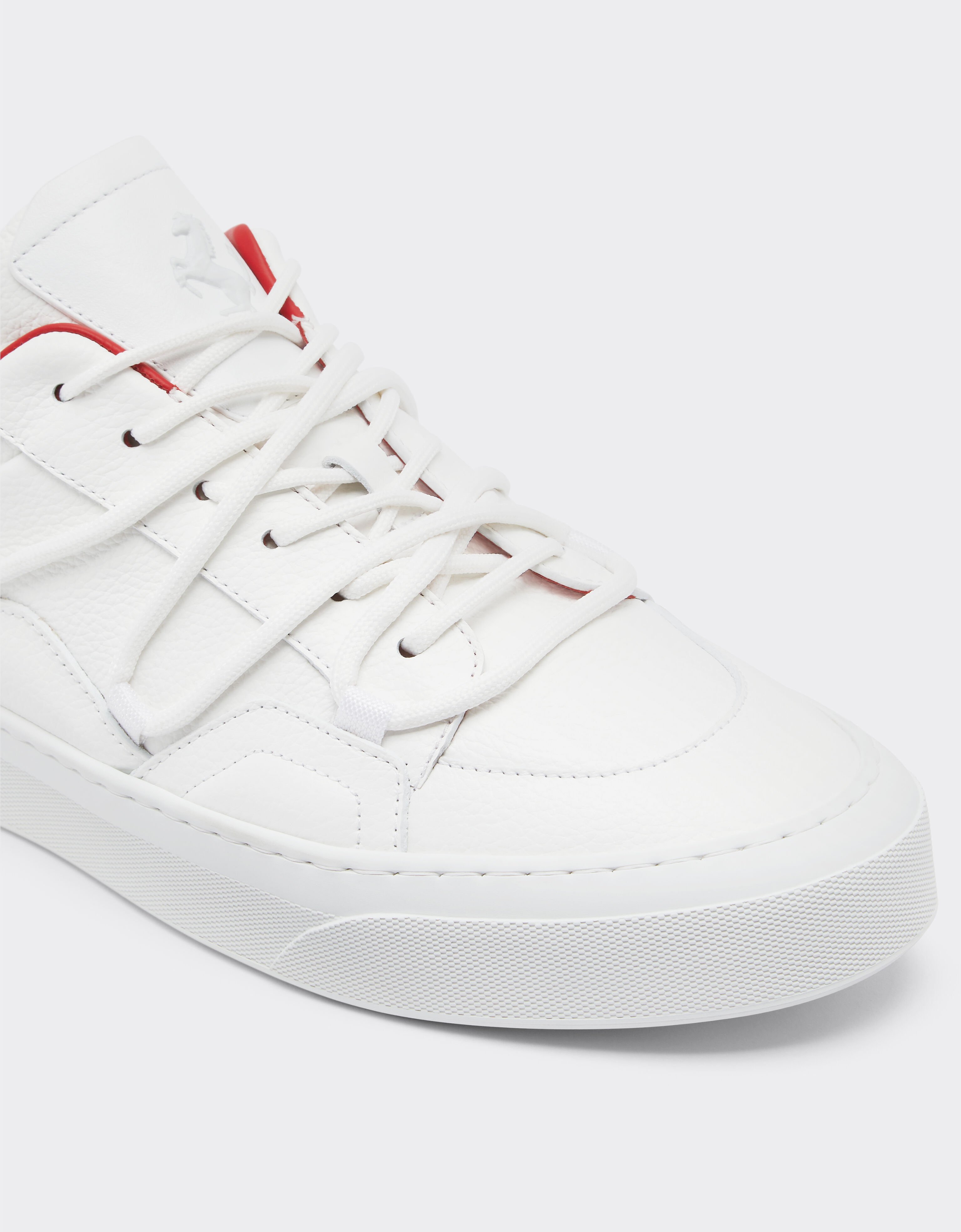 Ferrari Zapatilla deportiva de piel Blanco óptico 21288f