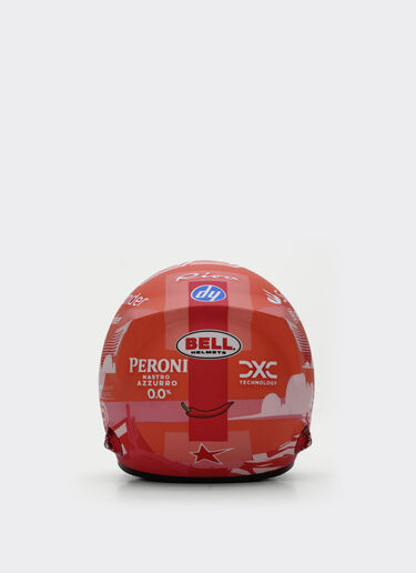 Ferrari Carlos Sainz Las Vegas 2024 Special Edition mini helmet in 1:2 scale MULTICOLOUR F1612f