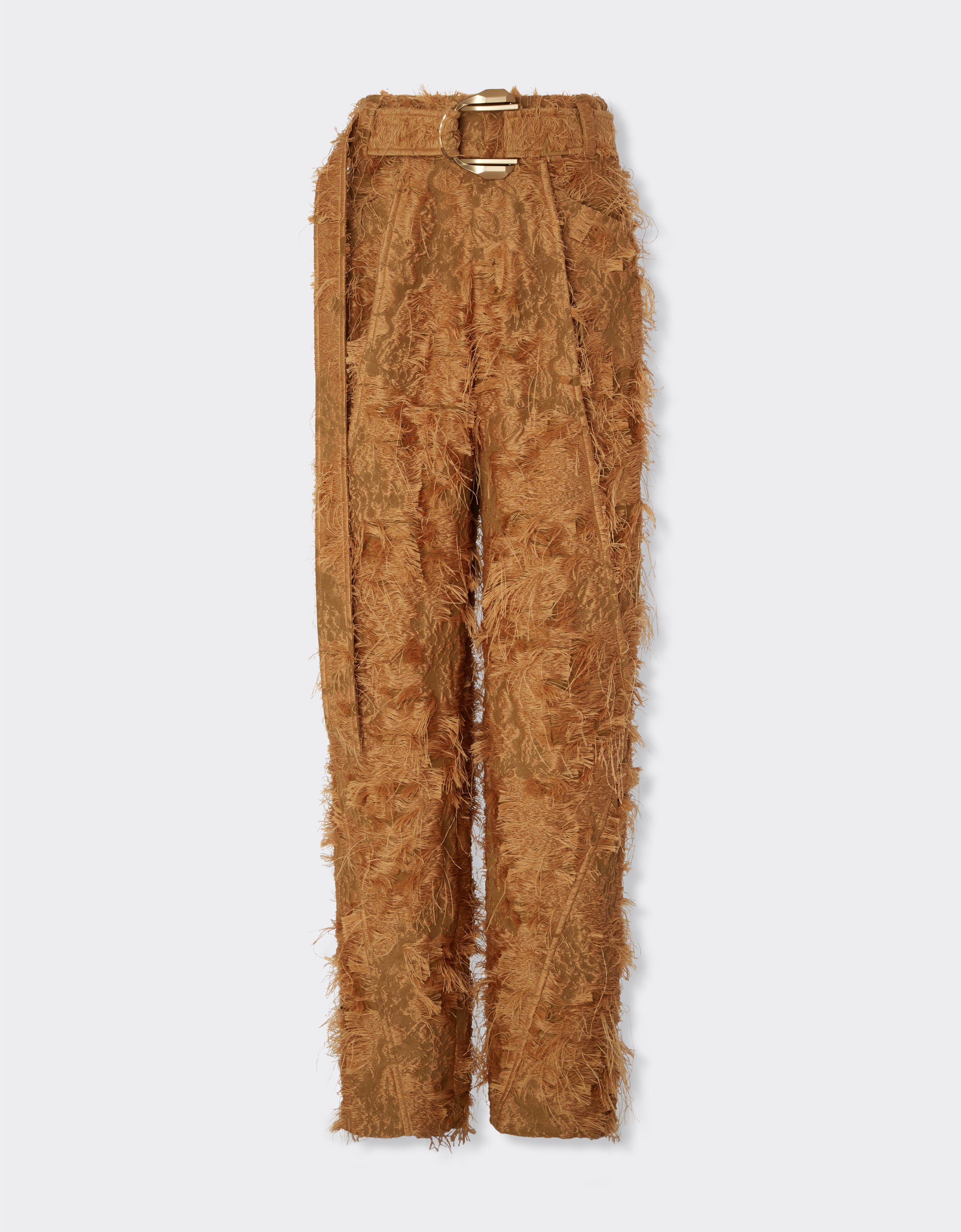 Ferrari Trousers in fil coupé Camel 49836f