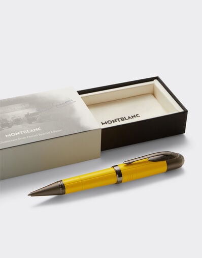 Ferrari Montblanc Great Characters Enzo Ferrari Special Edition Giallo Modena ballpoint pen Yellow F1597f