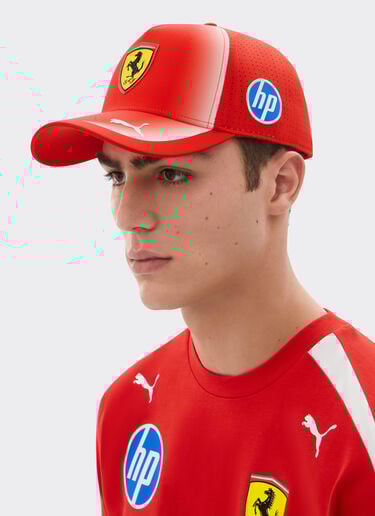 Ferrari Hamilton Replica 2026 Baseball Cap Puma for Scuderia Ferrari HP Red LA0HJf