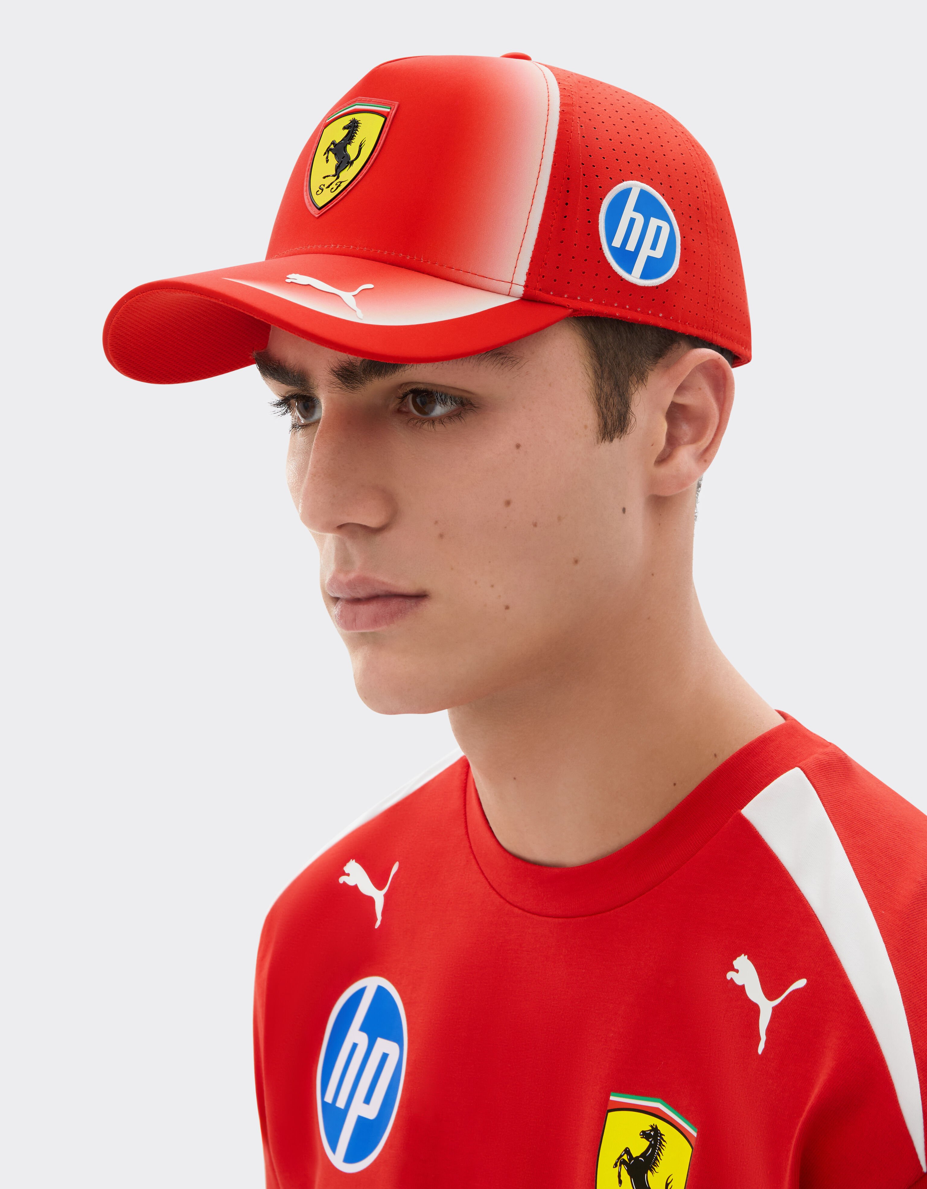 Ferrari Hamilton Replica 2026 Baseball Cap Puma for Scuderia Ferrari HP Red LA0HJf
