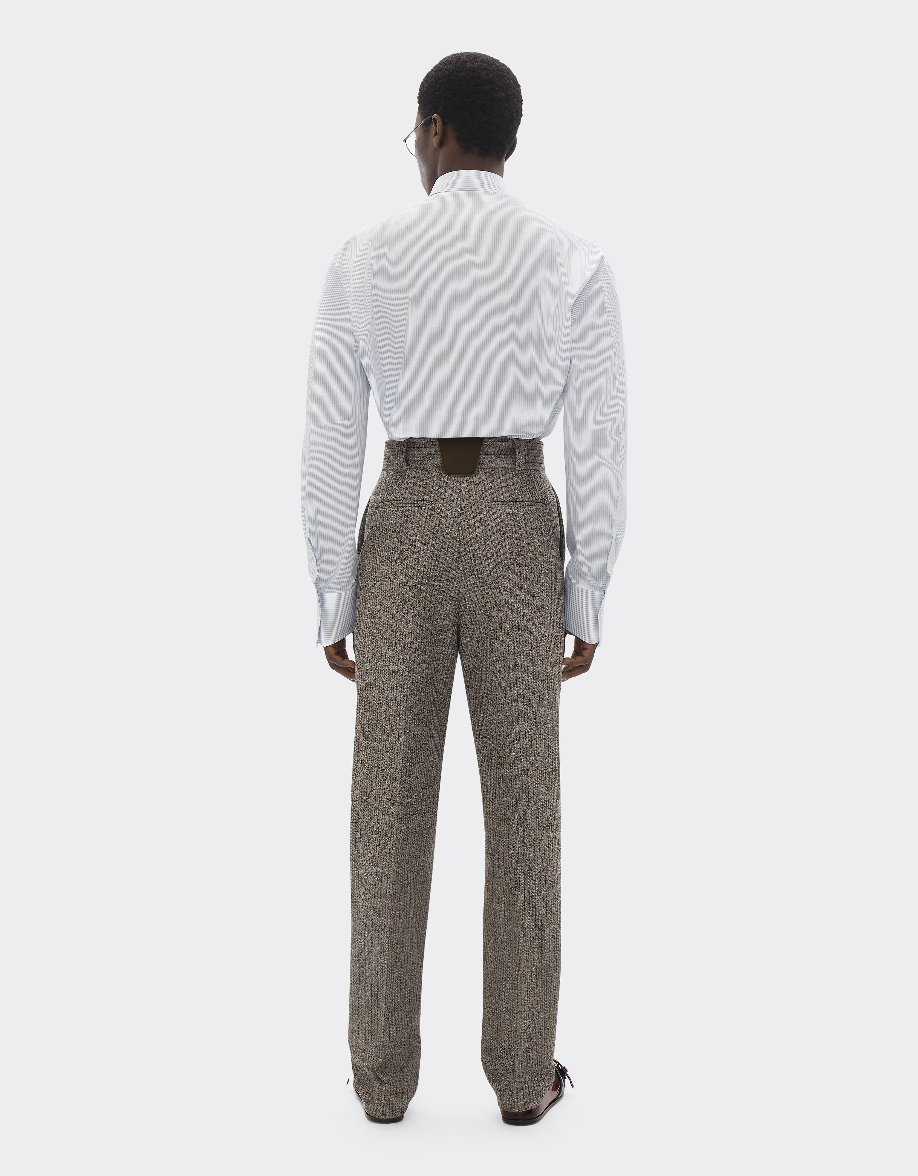 Ferrari Trousers in mélange wool twill Anthracite 49809f