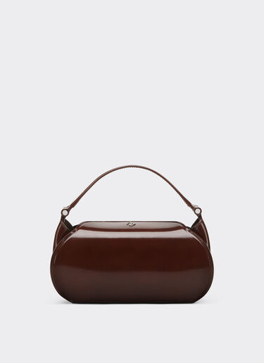 Ferrari La Ferrari Dino Top Handle Bag タバコ 22418f