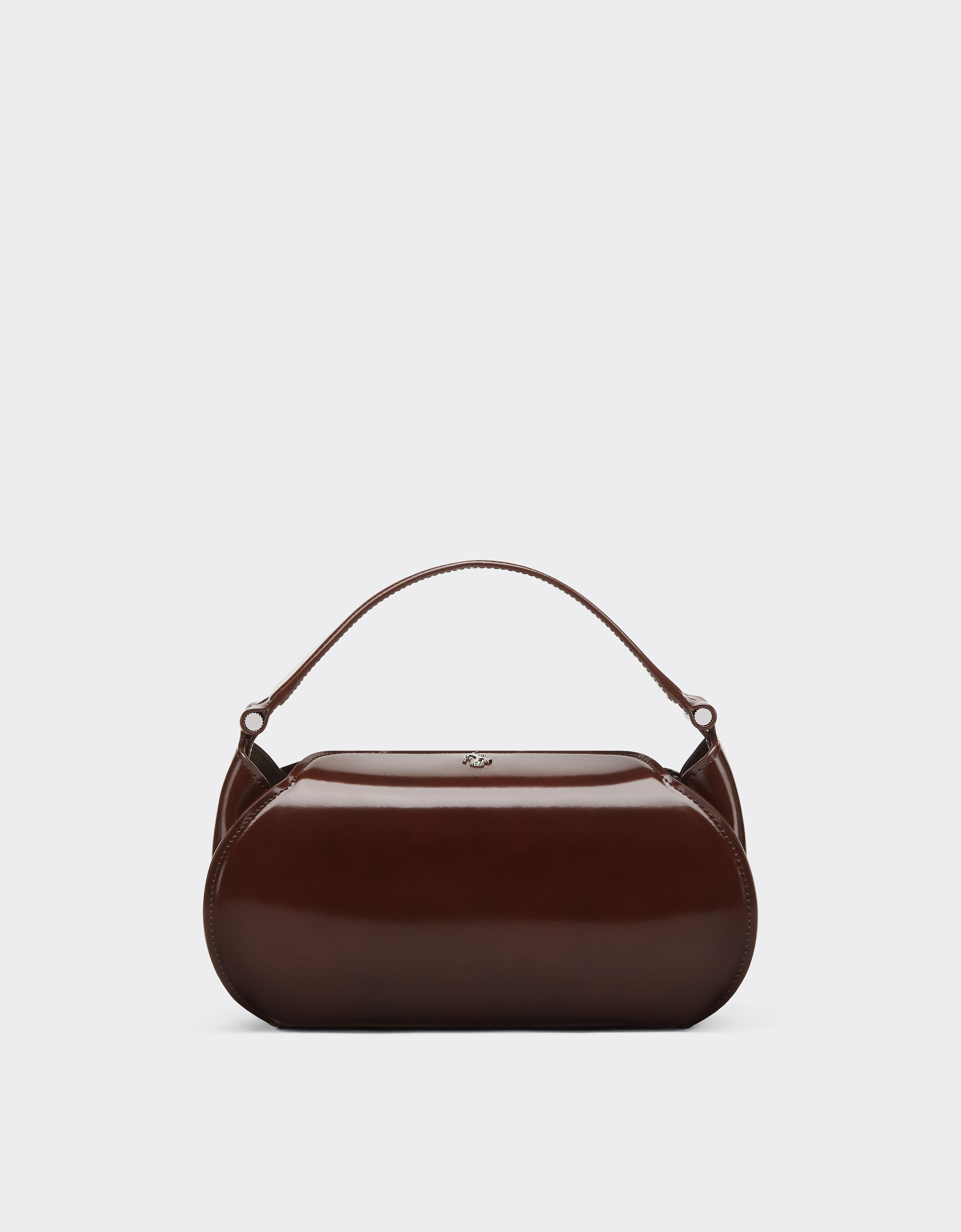Ferrari La Ferrari Dino Top Handle Bag タバコ 22418f