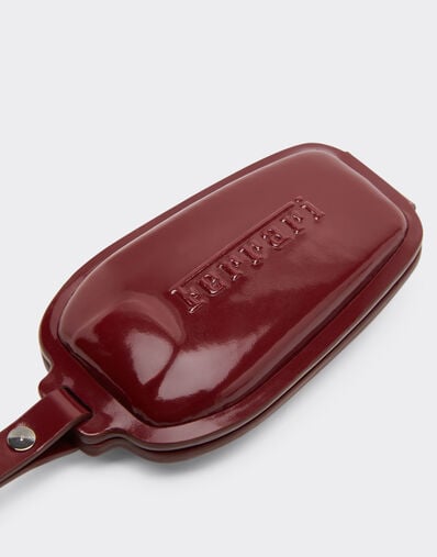 Ferrari Ferrari keychain in shiny leather Cherry 49238f