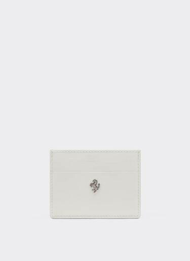 Ferrari Ferrari GT card holder in leather Ecru 21417f