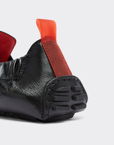 Ferrari Nappa leather driver shoe Nero 50829f