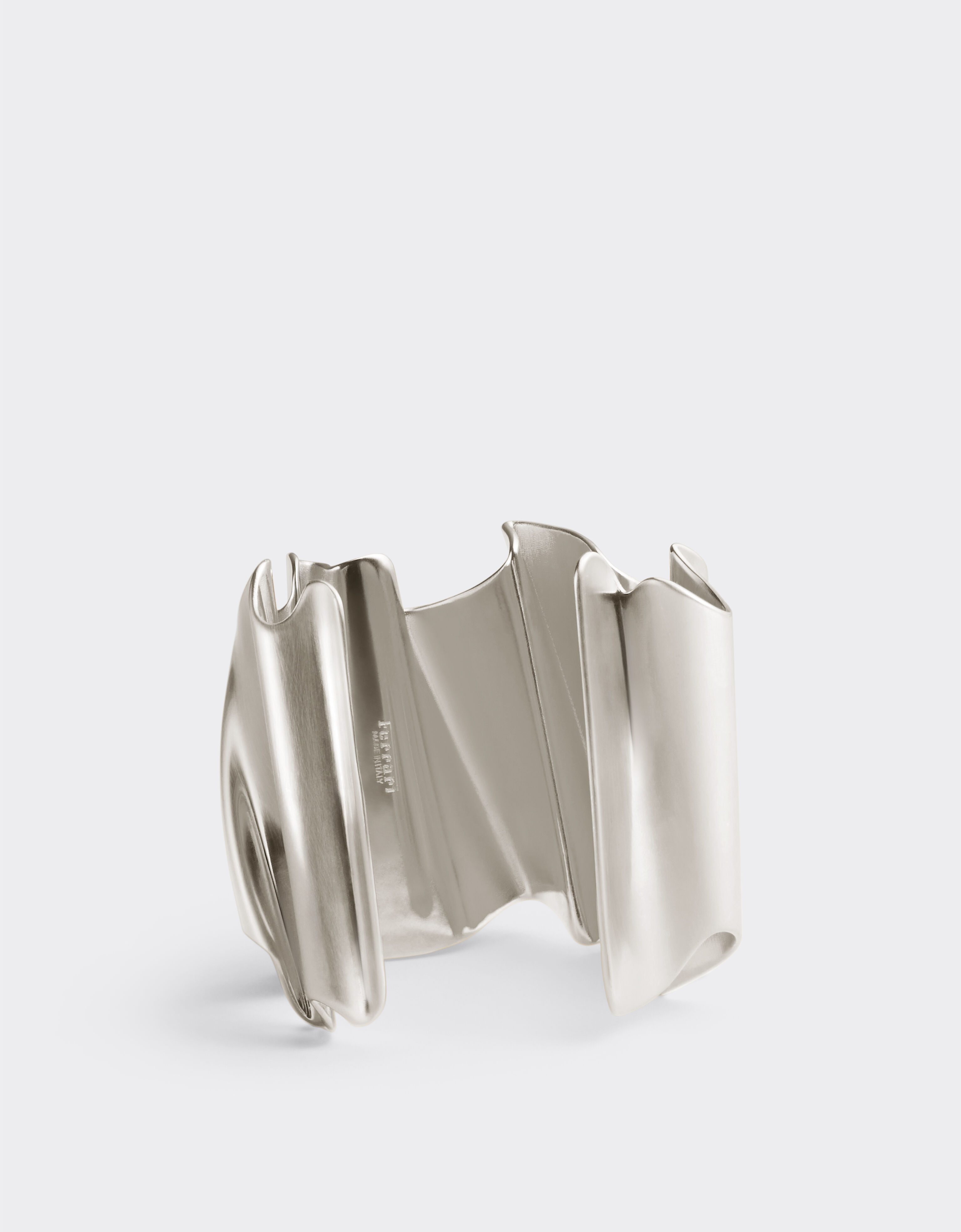 Ferrari Rigid brass bracelet with satin palladium finish None 22243f