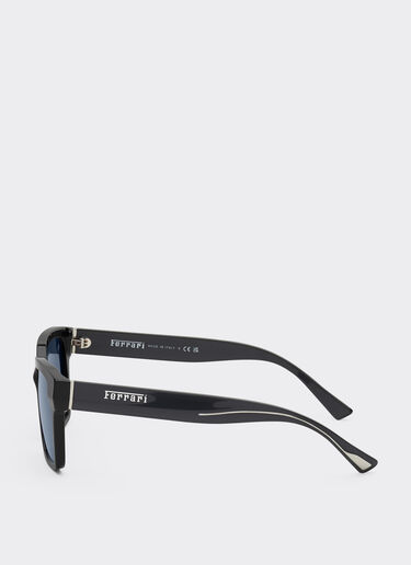 Ferrari Ferrari sunglasses in iridescent grey acetate with grey lens Ingrid F1547f