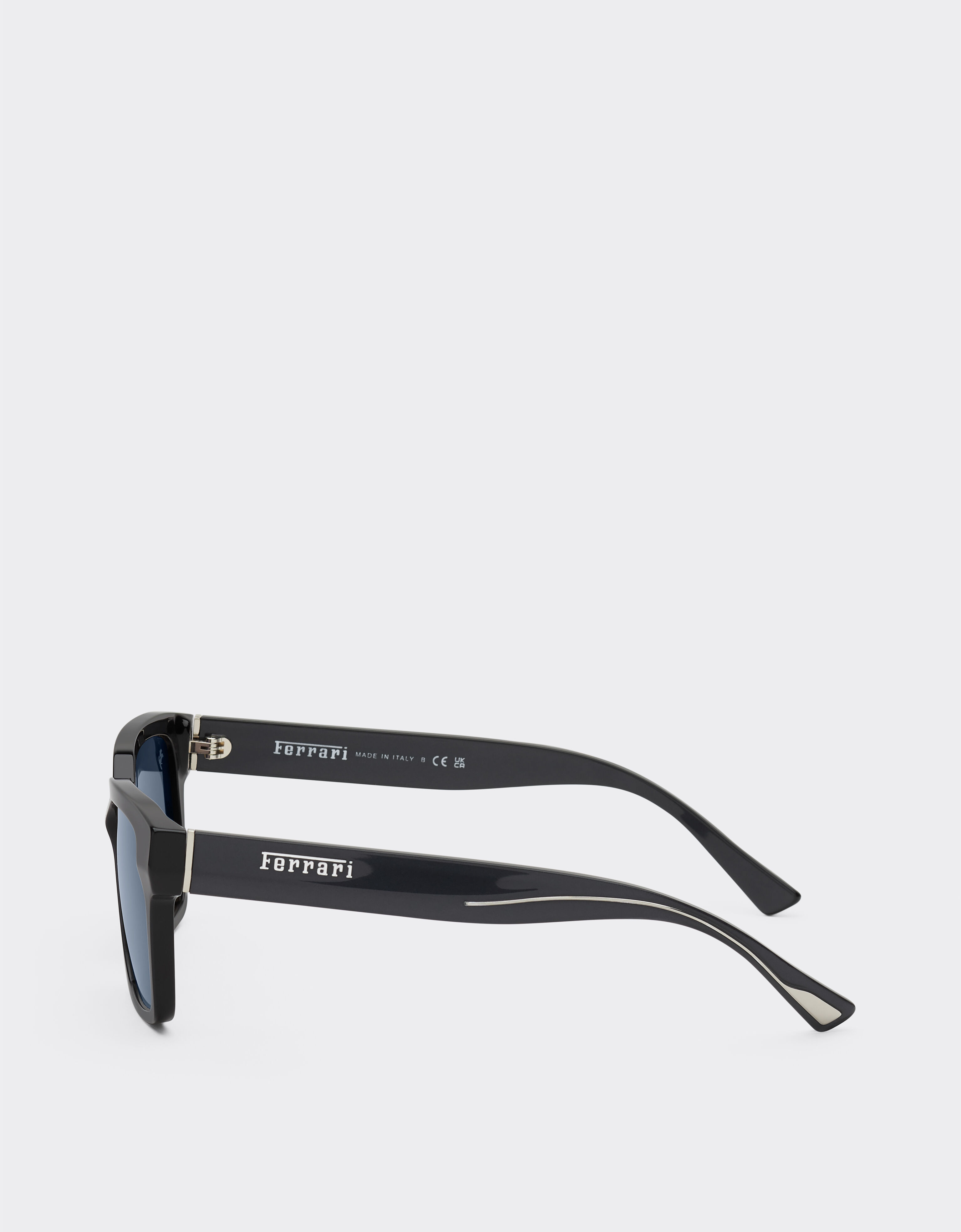 Ferrari Ferrari sunglasses in iridescent grey acetate with grey lens Ingrid F1547f