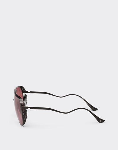 Ferrari Ferrari sunglasses in matt black titanium with exclusive Contrast Pro™ lenses Black Matt LA02Df
