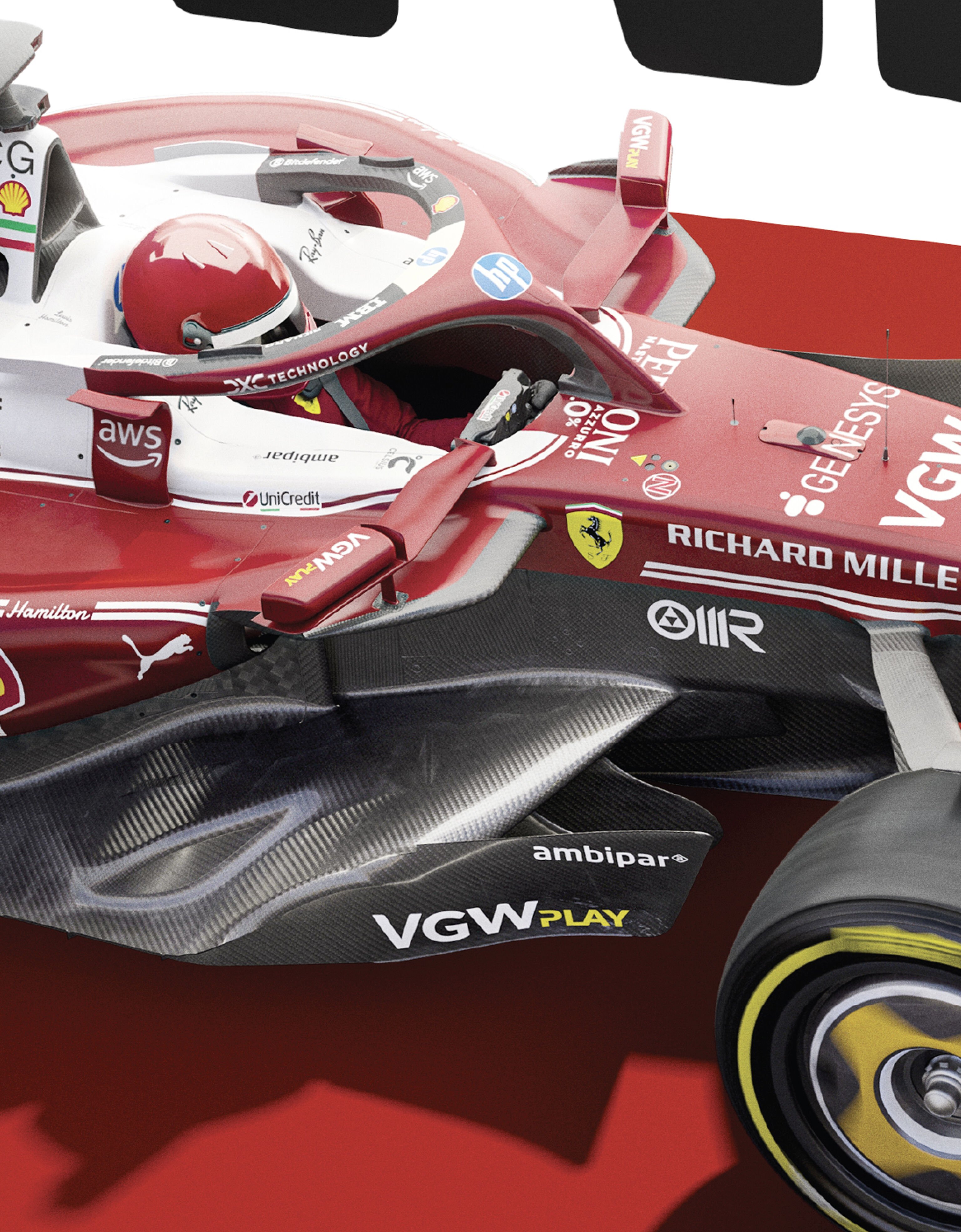 Ferrari Official Poster Special Livery Ferrari SF-25 Monza 2025 MULTICOLOUR LA0FCf