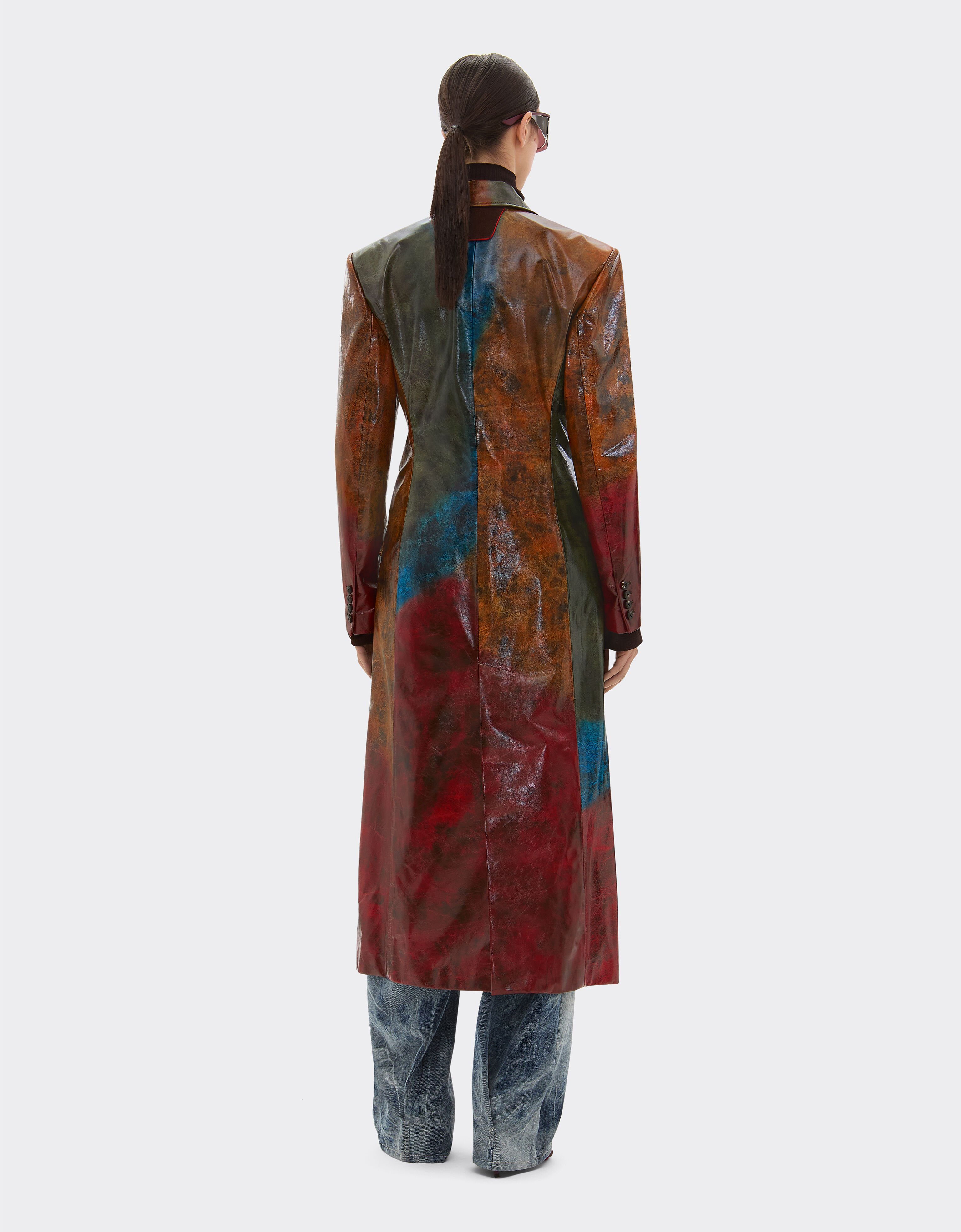 Ferrari Misted leather coat Camel 49831f