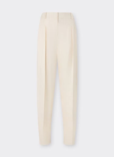Ferrari Shantung silk trousers Avorio 51026f