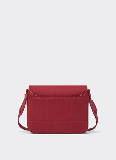 Bolso mensajero mini de nubuck Ferrari Bolso mensajero mini de nubuck Maison Red 50240f