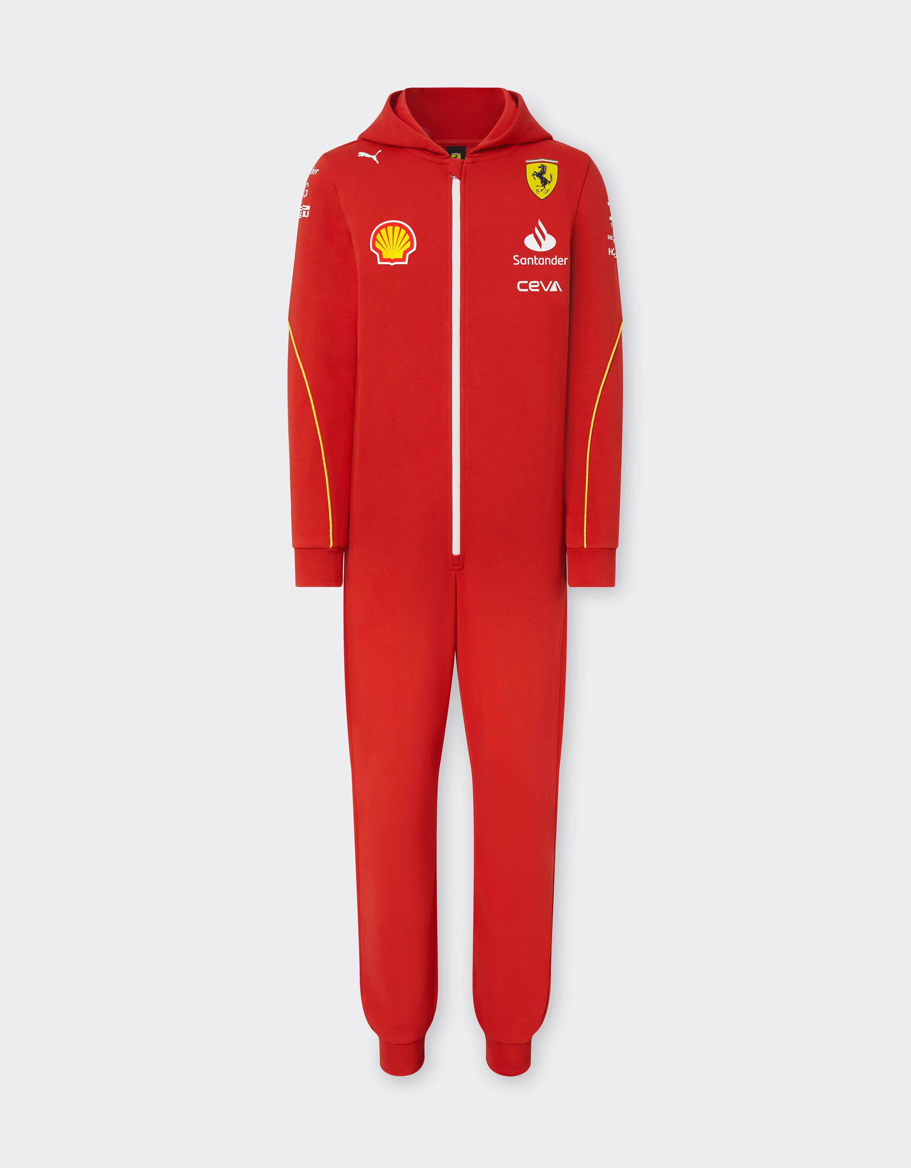 Ferrari 2024 Junior Scuderia Ferrari Team Replica jumpsuit Rosso Corsa F1149fK