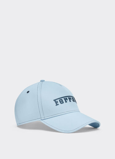 Ferrari Cotton cap with Ferrari logo Steel Blue 20403f