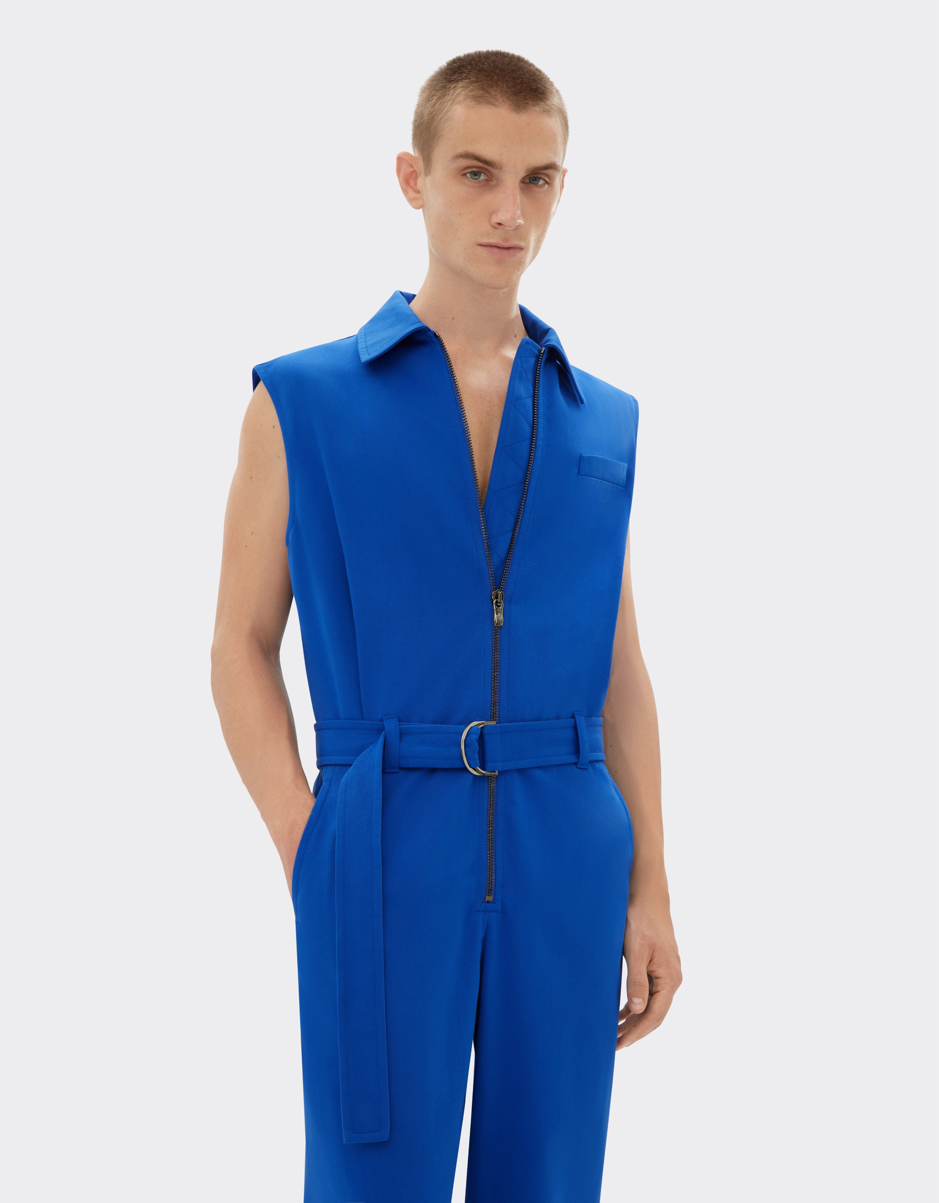 Ferrari Jumpsuit in cotton gabardine Klein Blue 21787f