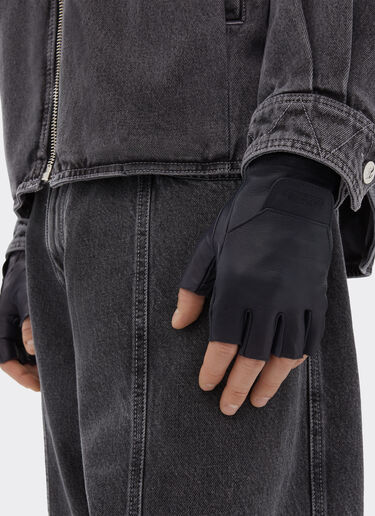 Ferrari gants nappa sans doigts Navy 49850f