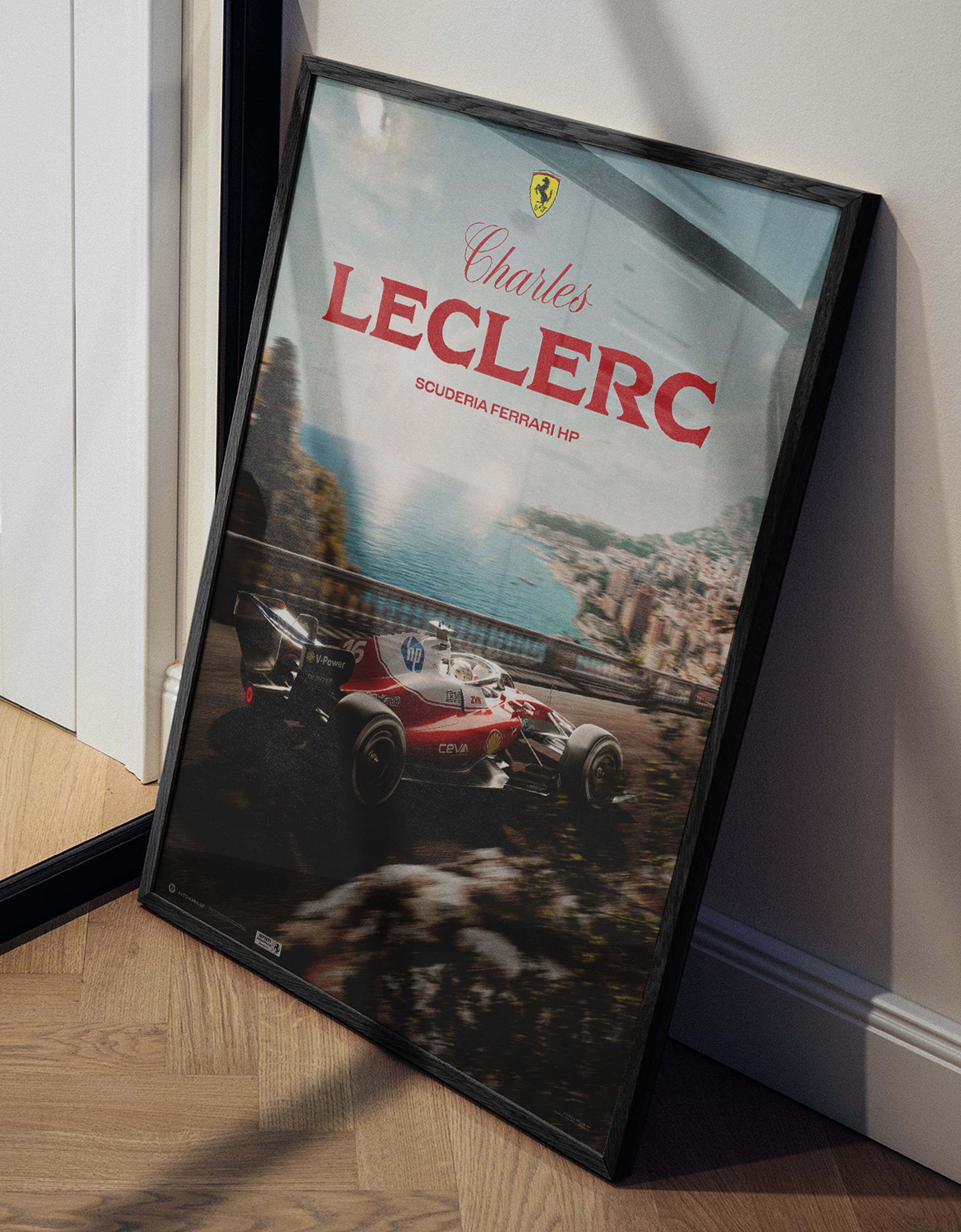 Ferrari Official Ferrari SF-26 Leclerc 2026 Special Edition Poster Multicolor LE0P4201EXT0001f