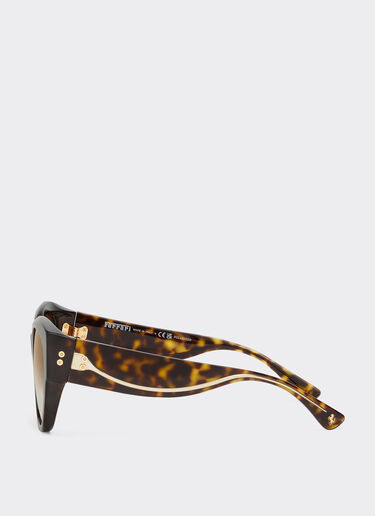 Ferrari Ferrari sunglasses in Havana acetate with polarised brown gradient lenses Tortoiseshell F1273f