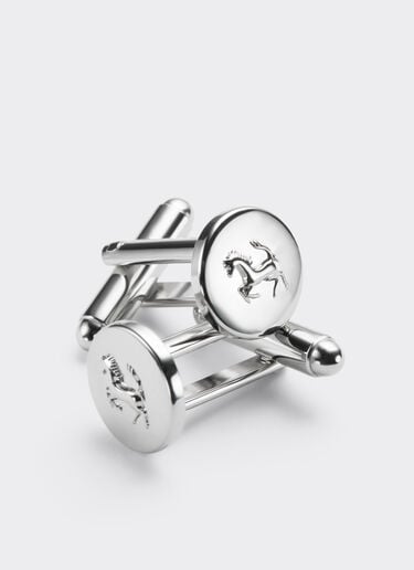 Metal cufflinks Ferrari Metal cufflinks Polished Chrome 50026f