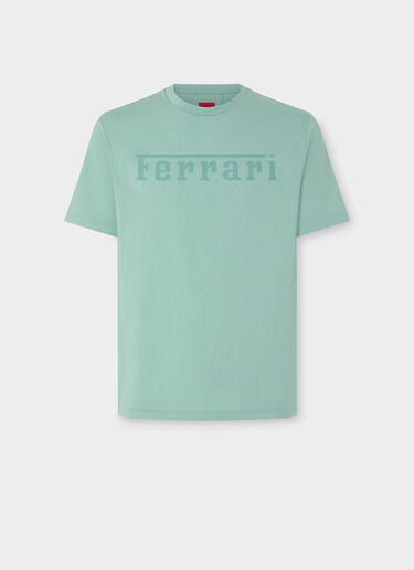 Ferrari Camiseta de algodón con logotipo Ferrari Mahogany 51037f
