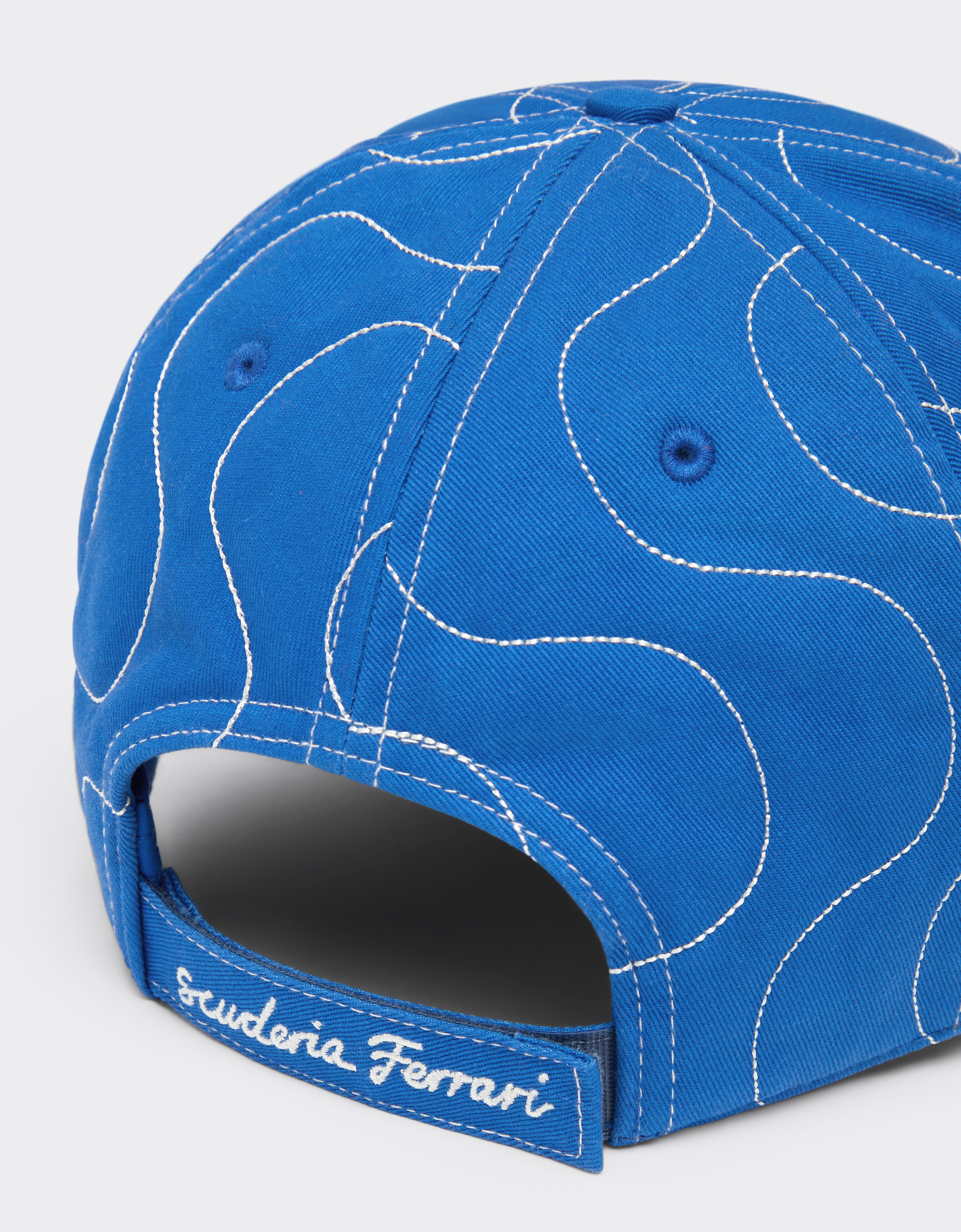 Ferrari Puma for Scuderia Ferrari HP 2025 Monza Limited Edition Replica baseball cap Blu Scozia LA0ATf