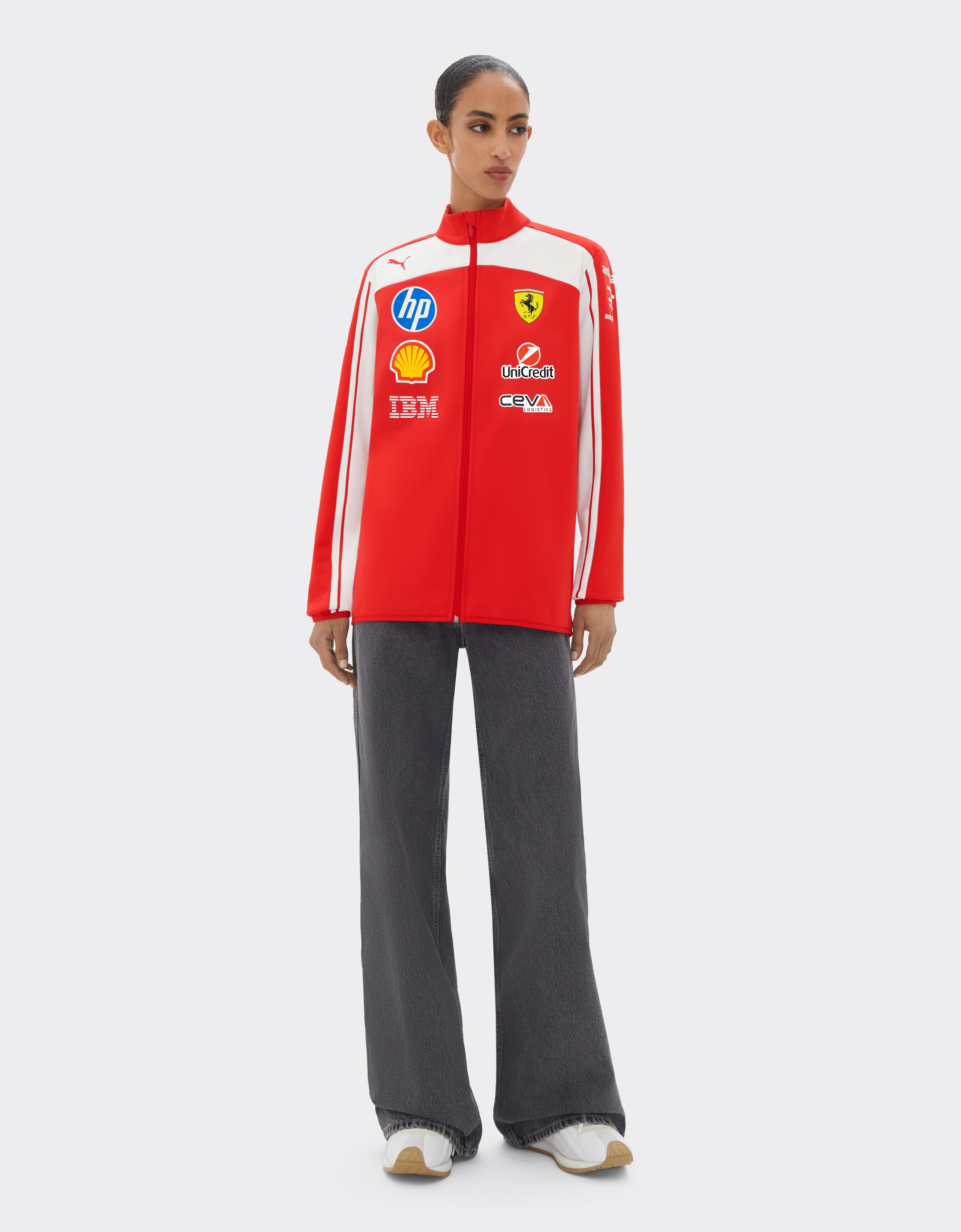Ferrari Replica 2026 Puma Softshell Jacket for Scuderia Ferrari HP Red LA0H7f