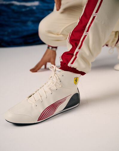 Ferrari Leclerc Replica Speedcat Pro trainers for the 2026 Monaco Grand Prix Bianco LS0OT1222EXT0001f
