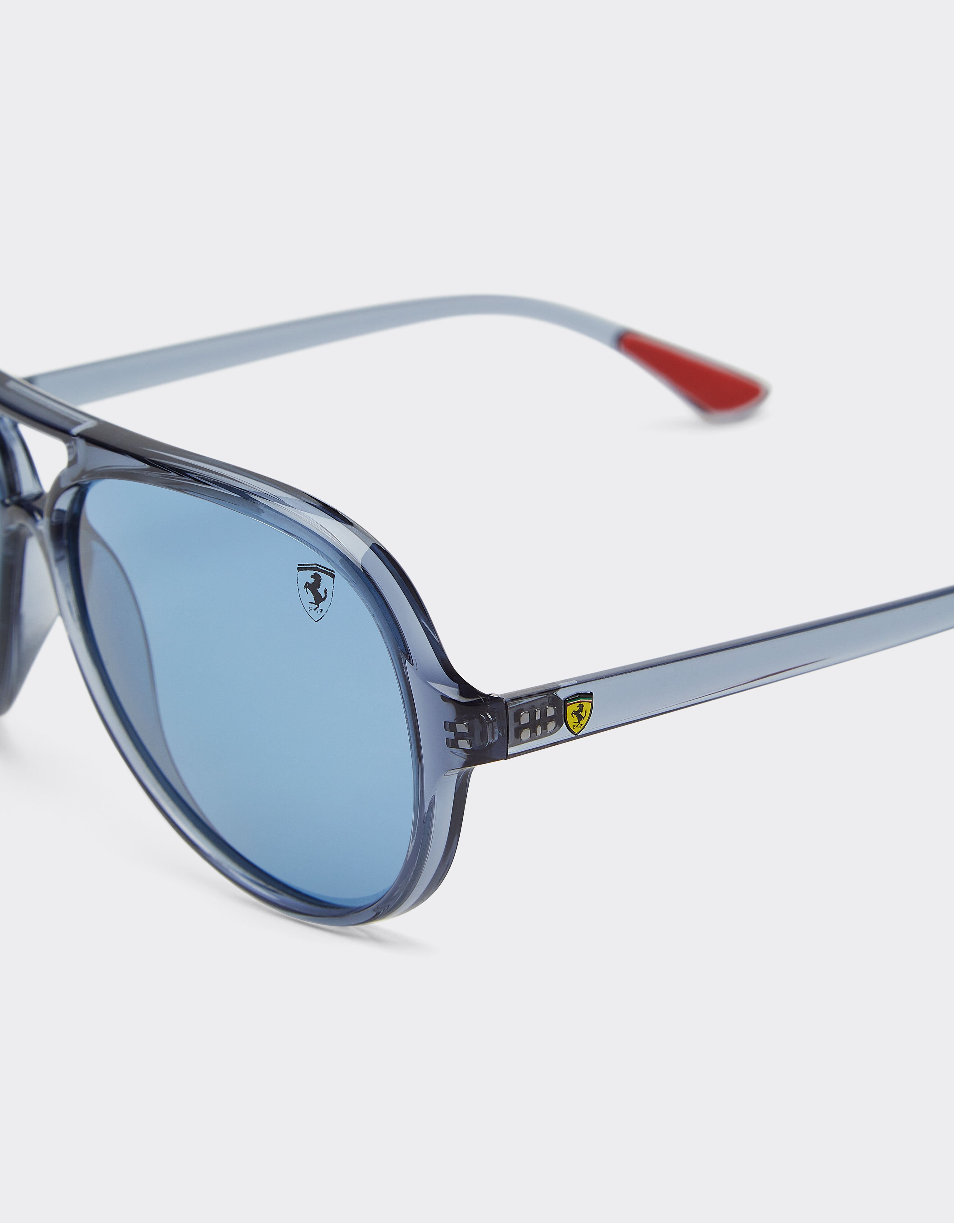Ferrari Ray-Ban for Scuderia Ferrari 2025 Monza Limited Edition Blu Scozia LA0CEf
