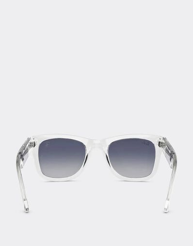 Ferrari Ray-Ban pour Scuderia Ferrari Leclerc Édition Spéciale Transparent LA0JDf