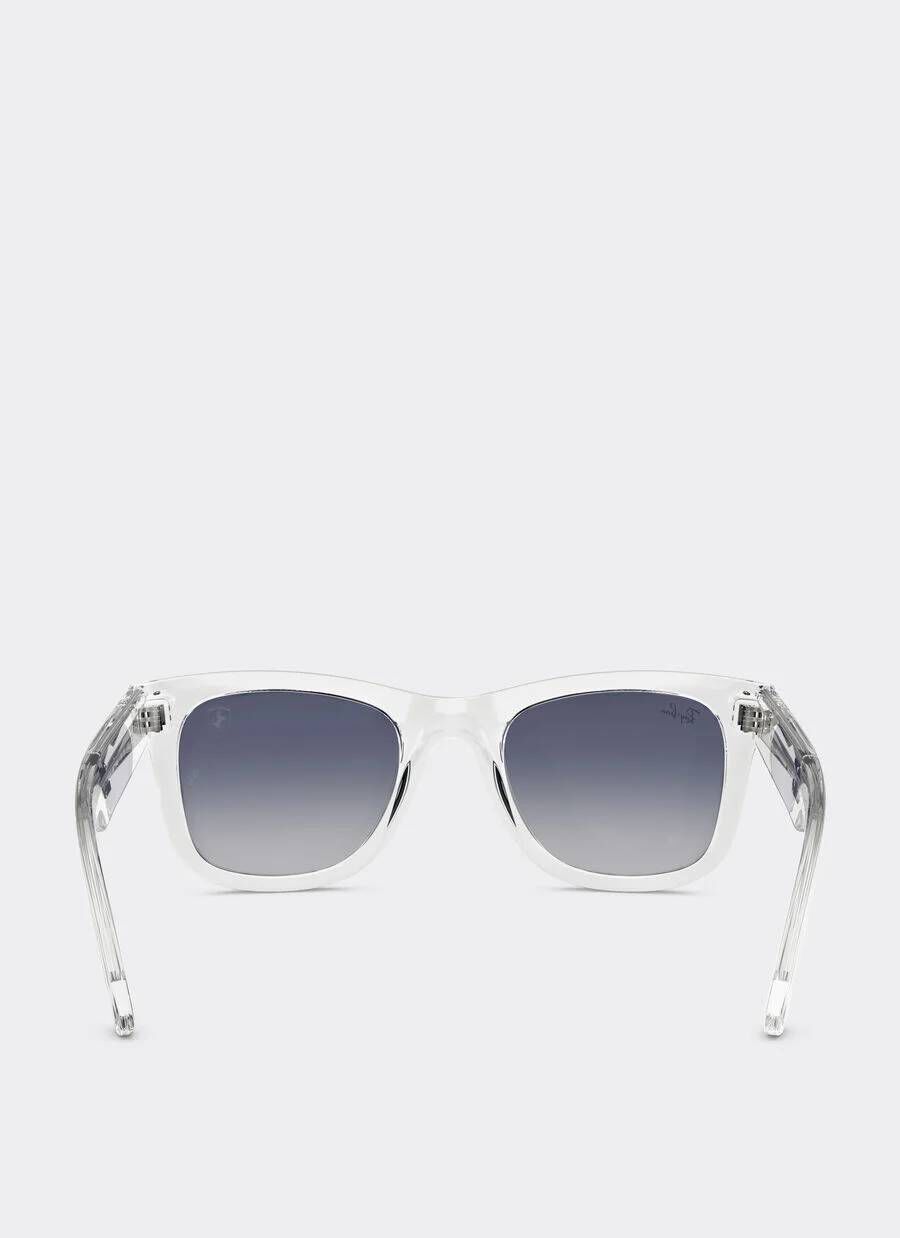 Ferrari Ray-Ban for Scuderia Ferrari Leclerc Special Edition Transparent LA0JDf
