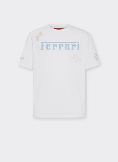 Ferrari Camiseta con logo Ferrari x Charles Leclerc Blanco óptico 22293f