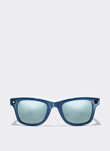 Ferrari Meta smart Ray-Ban for Scuderia Ferrari Wayfarer sunglasses – Miami Special Edition Blu Scozia F1365f