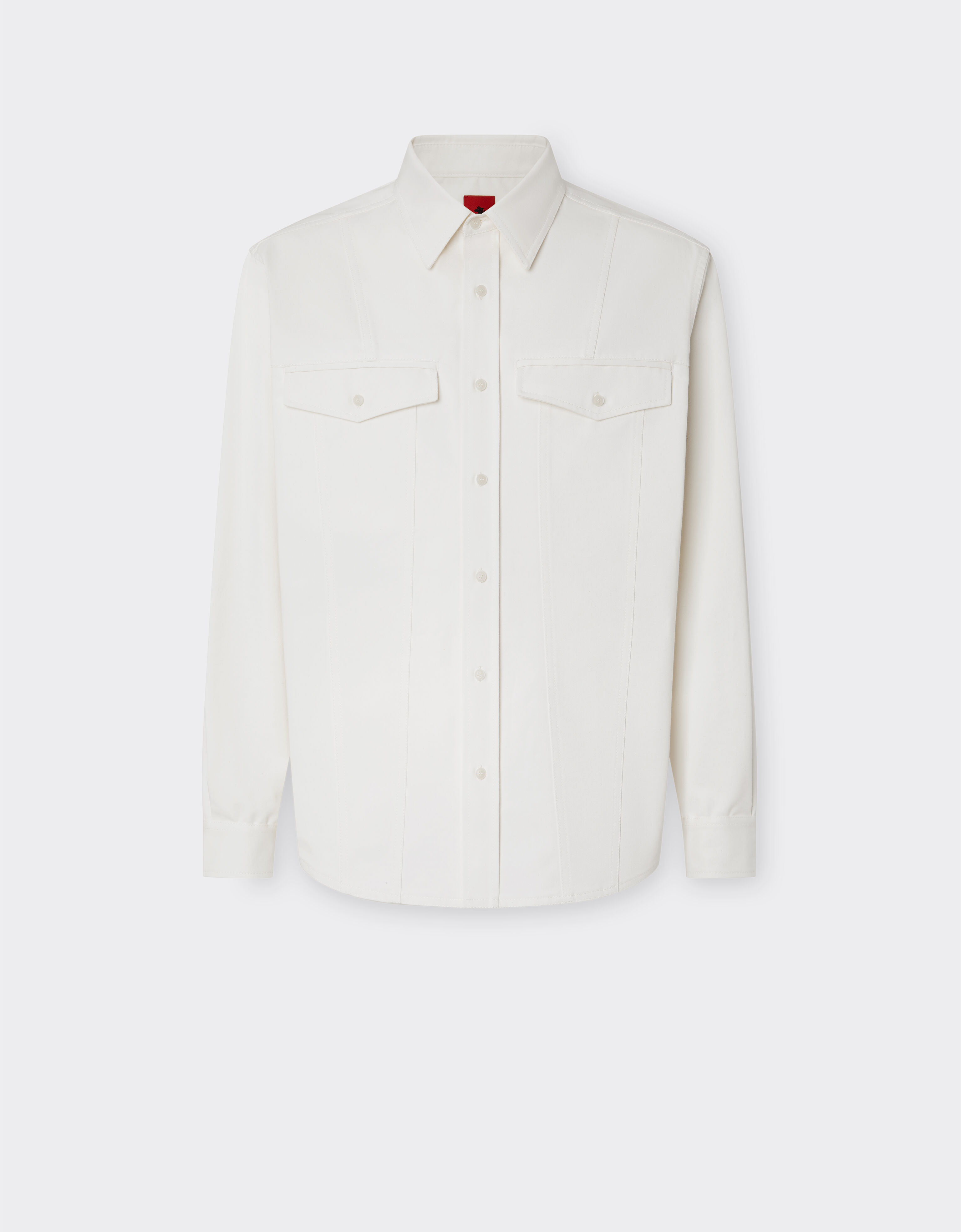 Ferrari Cotton drill jacket Burgundy 48266f