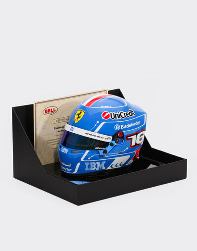 Ferrari Charles Leclerc Miami 2025 Special Edition mini helmet in 1:2 scale MULTICOLOUR LA07Sf