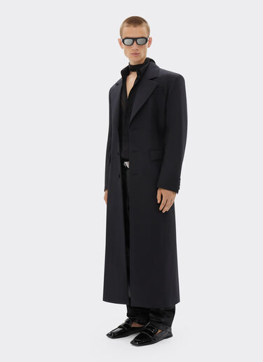 Ferrari Double wool coat Black 21588f