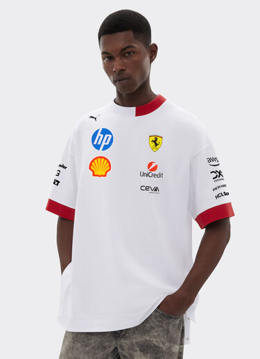 Ferrari Puma for Scuderia Ferrari HP Miami Special Edition T-shirt Optical White LA055f
