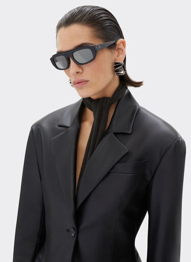 Ferrari Viscose and lurex Shelley scarf Black 21946f