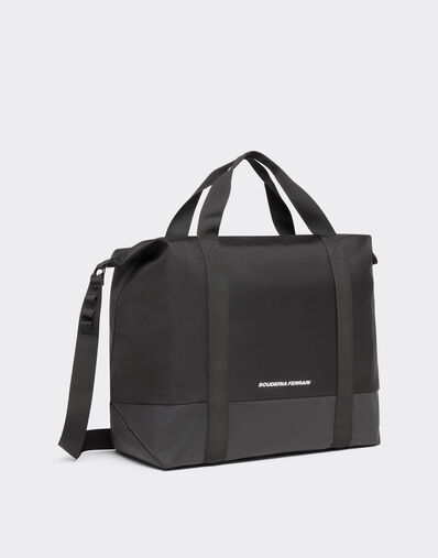 Ferrari Weekender bag in technical fabric Nero SBNWE0003HMM0033f