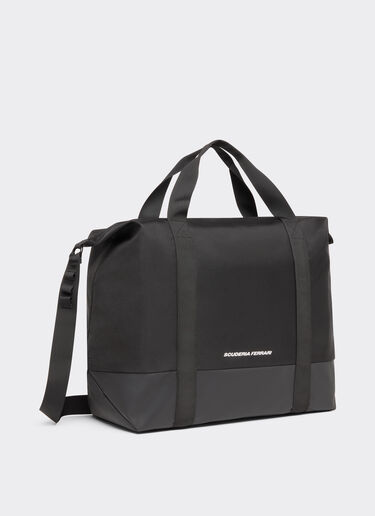 Ferrari Weekender bag in technical fabric Nero SBNWE0003HMM0033f
