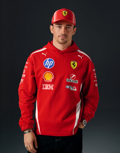 Ferrari Replica Drivers Authentic 2026 Puma for Scuderia Ferrari HP Sweatshirt Red LA0GXf