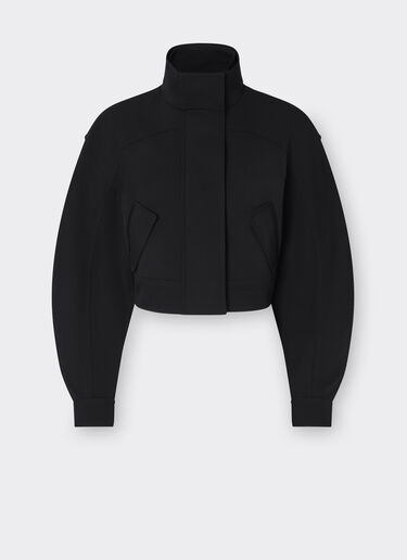 Ferrari Komfort-Bomberjacke aus Wolle Schwarz 21638f