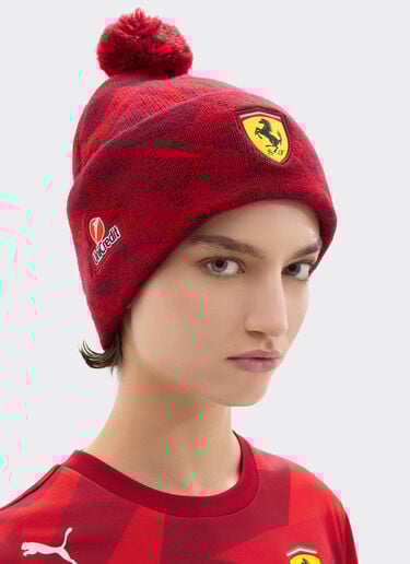 Ferrari Puma Beanie for Scuderia Ferrari HP Las Vegas Special Edition Red LA0AWf
